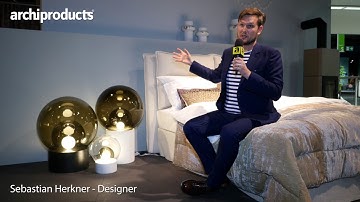 Imm Cologne 2017 | Sebastian Herkner talks about the new bed made with Schramm