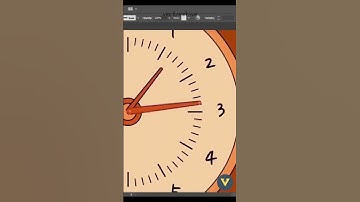 Adobe Illustrator - Create Clock #Shorts #AdobeIllustrator