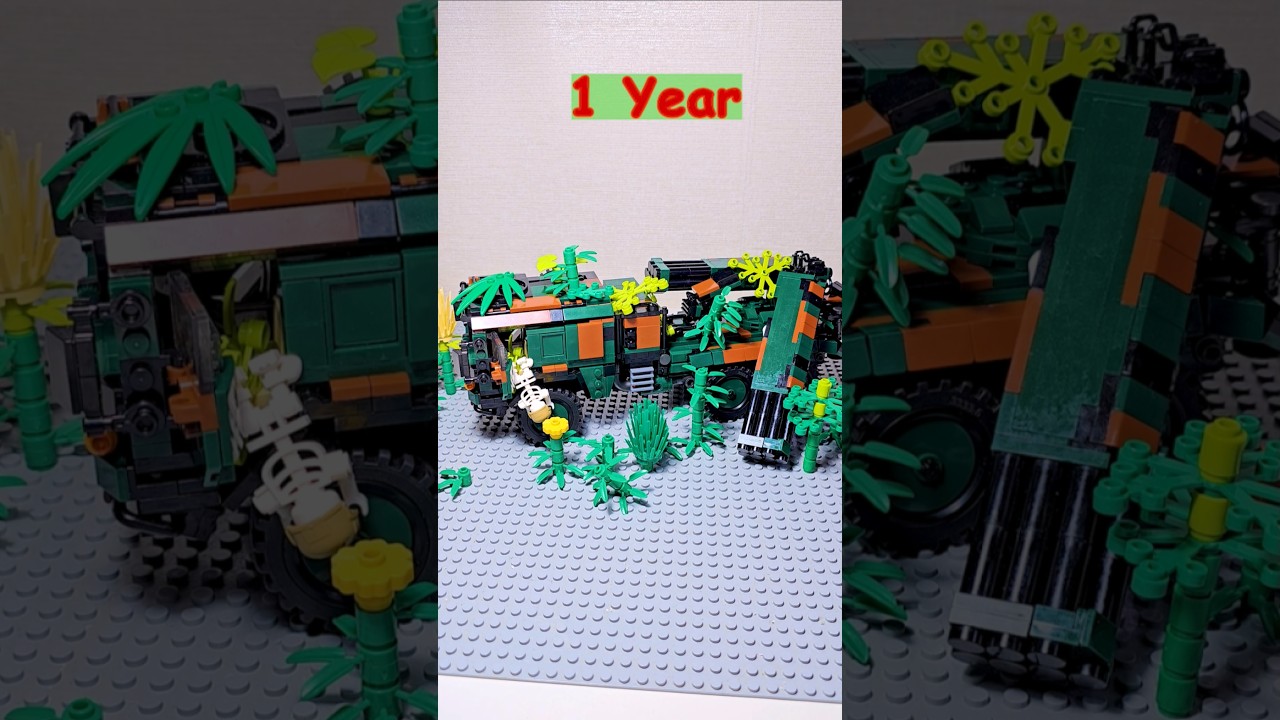 Заброшенный танк LEGO часть 3 