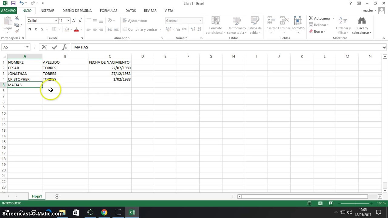 Calcular En Excel La Edad Mobile Legends
