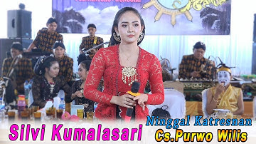 SINDENE CANTIK.! SILVI KUMALASARI -  NINGGAL KATRESNAN // CS. PURWO WILIS  // LIVE PELEM JATISRONO