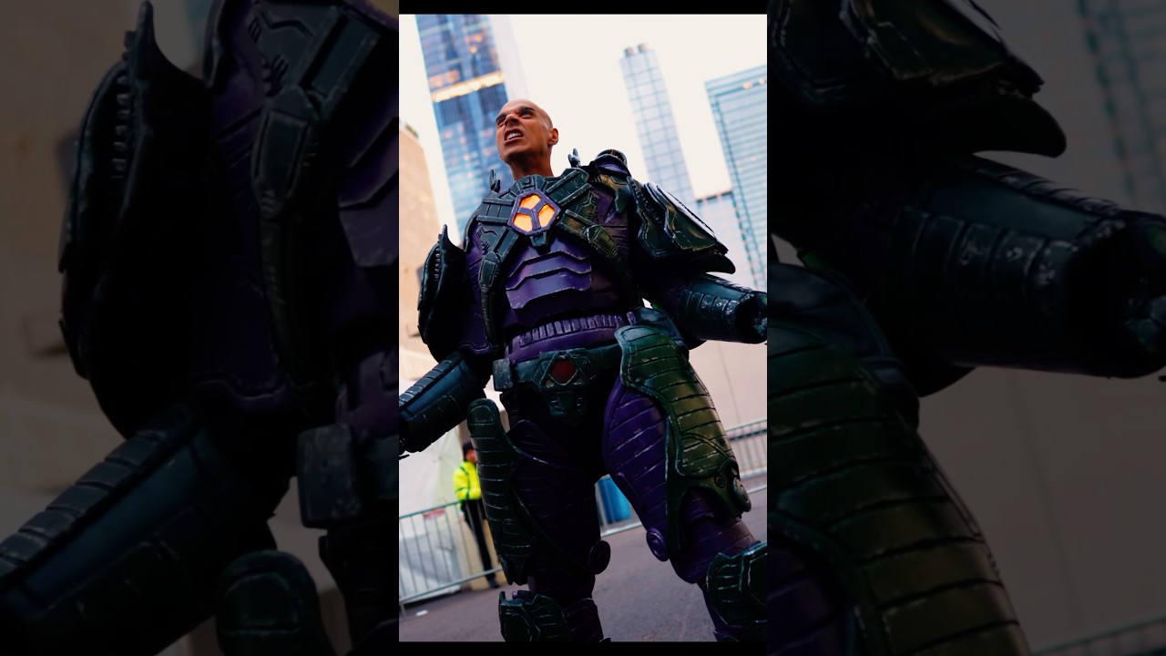 Jamal Johns as #LexLuthor New York Comic Con 2025 #cosplay Spotlight #nycc #dccomics