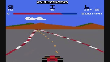 Pole Position Review (Atari 2600)