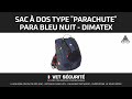 Sac  dos type parachute para  dimatex en stock chez vetsecuritecom