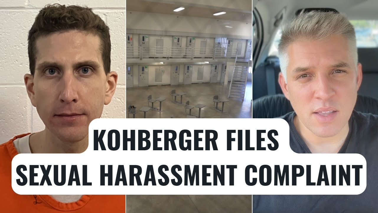 Kohberger files sexual harassment complaint from Idaho prison, also complains about food