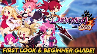 NEW DISGAEA RPG FIRST LOOK & BEGINNER GUIDE