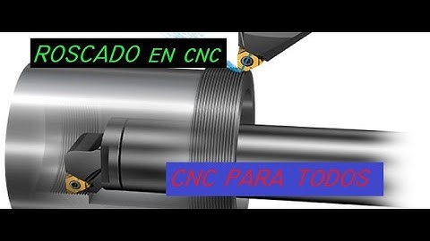 Teoría sobre roscado en torno CNC. (CNC en español)
