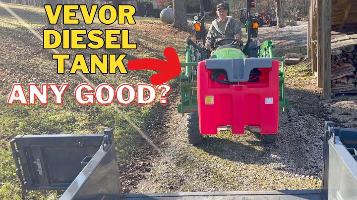 Unbox, Review, & Demo the VEVOR Portable Diesel Tank, 58 Gallon Capacity & 10 GPM Flow Rate
