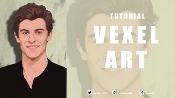 Vexel art tutorial | Time lapse | Masking | Vector x Vexel Art | Photoshop | Mc Suico