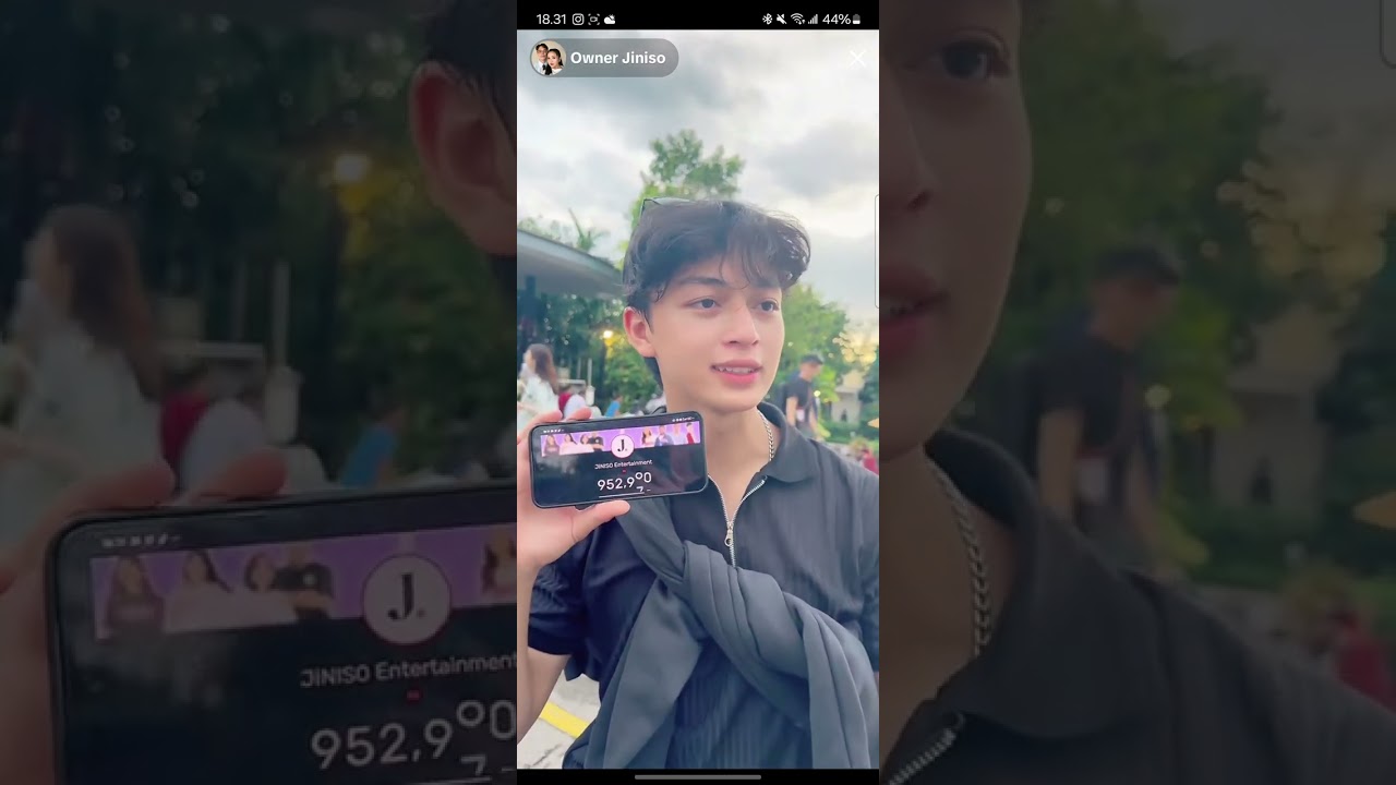 Baraxjinisogoessingapore bikin konten sambil liburan ke pantai #basmalahgralind #radenrakhadpp