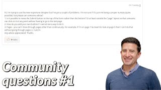 Nintex Forms community questions #1