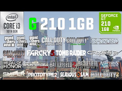 Geforce 210 Test in 20 Games in 2022