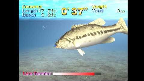 Action Bass PS1 Gameplay [No Commentary]