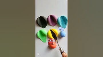 Reverse A to Gun Alphabet lore Experiment 🔥#colormixing #satisfying #shorts