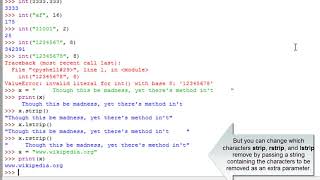 Python Tutorial 2021 - Lesson 7: Strings