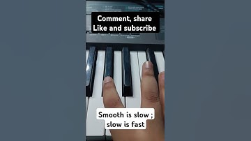 Thumbnail of Desert caravan #piano #pianototurial #pianocover #shorts