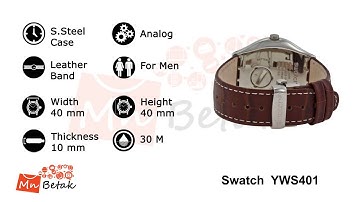 Swatch APPIA Watch YWS401 ساعه يد رجالى سواتش MnBetak.com - Official Video