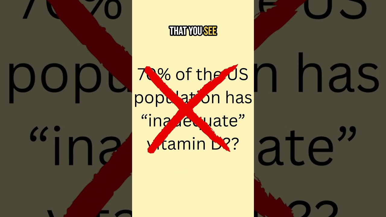 Витамин D: Действительно ли существует эпидемия дефицита? 