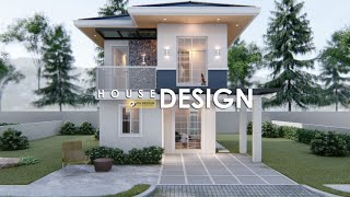 ELEGANT HOUSE DESIGN | 2 STOREY HOUSE | 5.00m x 7.00m (70 sqm Total Floor Area) | 2 BEDROOM