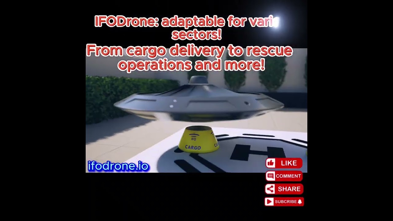 FODrone: adaptable for various sectors! From cargo delivery to rescue operations and more!