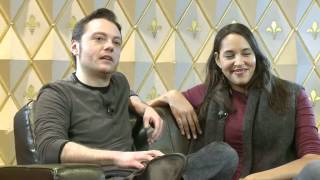 Tiziano Ferro & Cassandra Steen Interview (Part 1)