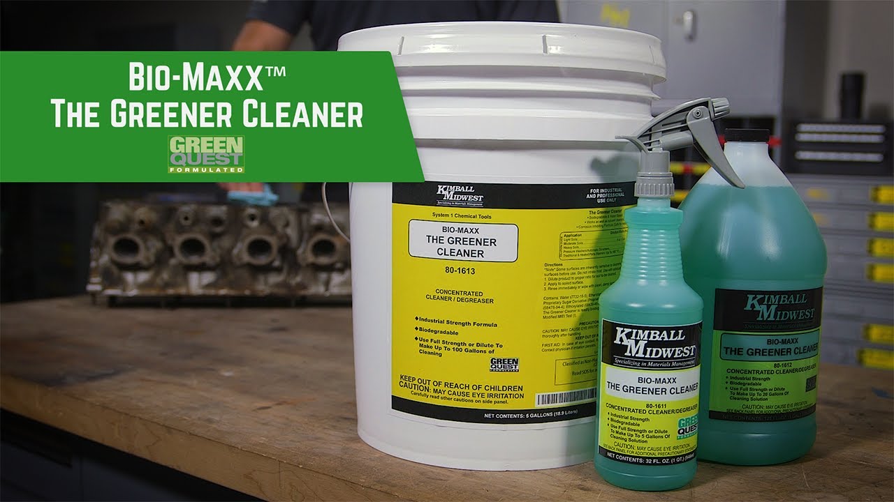 Bio Maxx™ The Greener Cleaner - YouTube