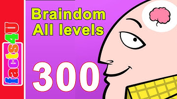 Braindom All levels Solutions | Tricky Brain Teaser, Test And Riddle