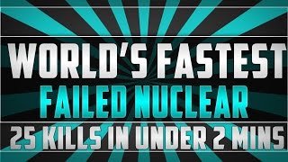 Call Of Duty Black Ops 3 FASTEST NUCLEAR FAIL!