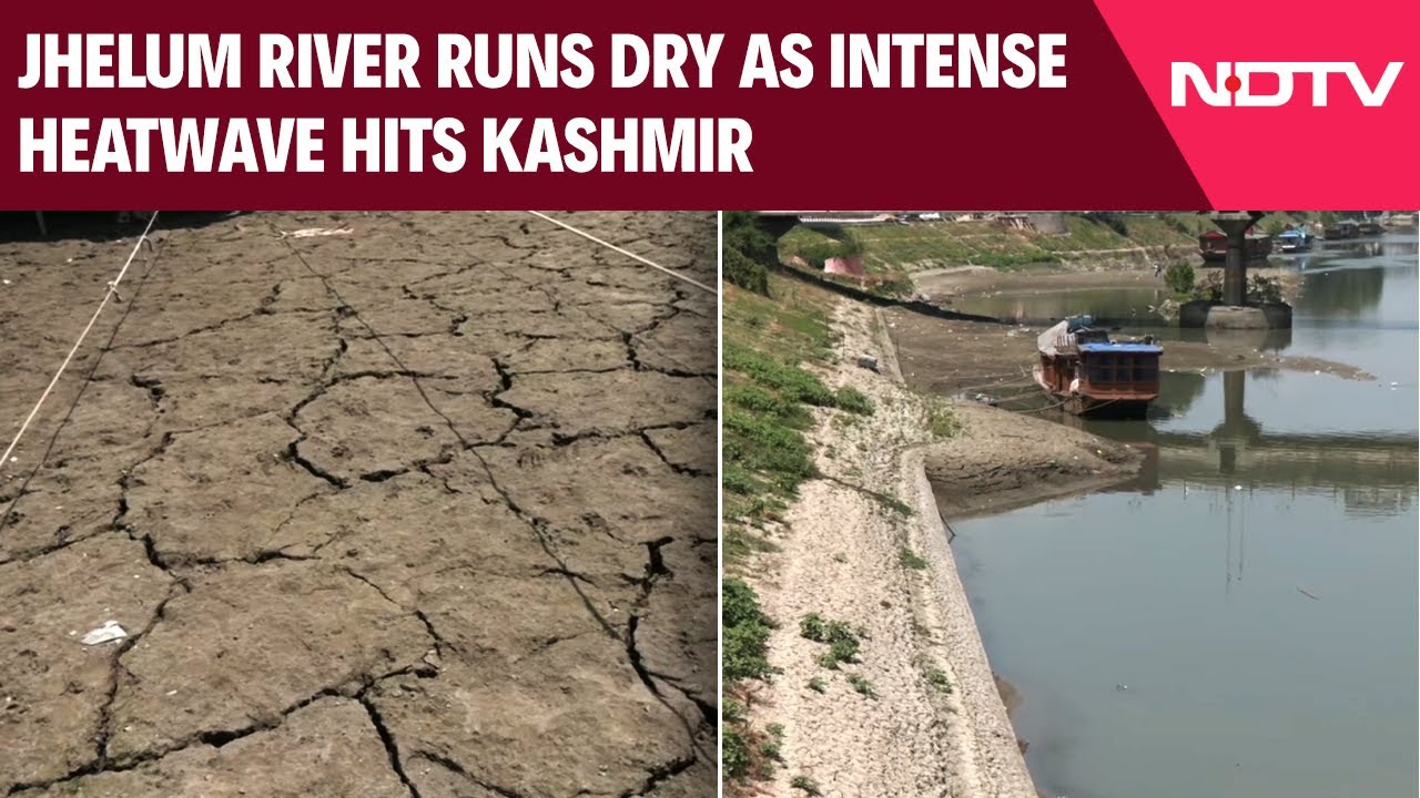 Jammu And Kashmir News Today | Jhelum River Runs Dry As Intense ...