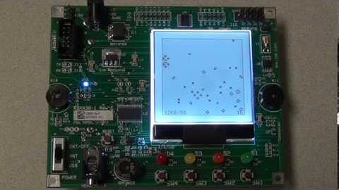 MSP430 RBX430 Game of Life Demo (BYU CS 124)