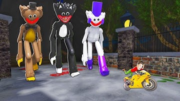 NẾU SLENDERMAN ĐI TÌM SỰ THẬT VỀ HUGGY WUGGY CARTOON CAT TRONG POPPY PLAYTIME | Thử Thách SlenderMan