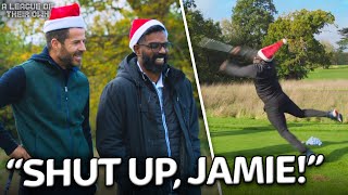 Micah Richards RAGING After Disaster Golf Swing ⛳️ 😂  | A League Of Their Own Christmas Special
