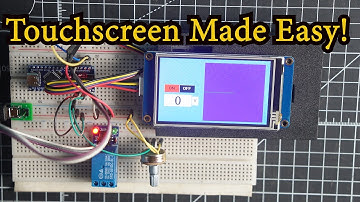 Nextion inch Touchscreen + Arduino Nano  Step by Step Guide