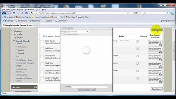 Moodle 2 Manually Enroll Users