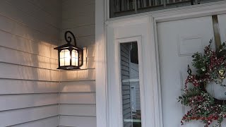 Replacing Front Entrance Exterior Lights