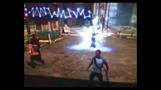 inFamous 2 - Militia Fountain Glitch