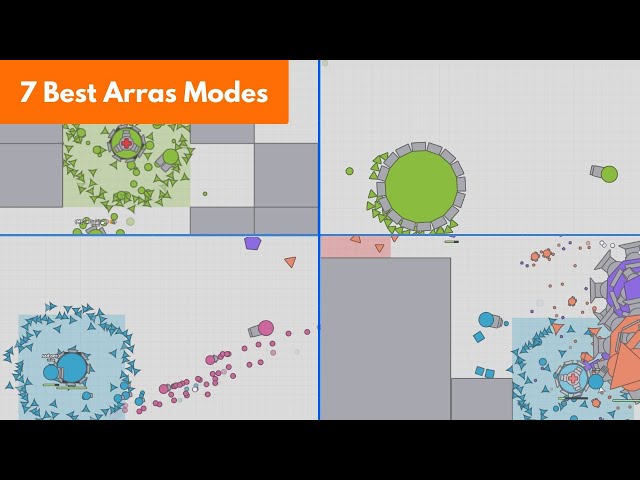 ARRAS.IO 7 AMAZING GAMEMODES TO PLAY - REVIEW #2 