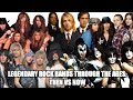 LEGENDARY ROCK BANDS THROUGH THE AGES, THEN VS NOW! 🔥