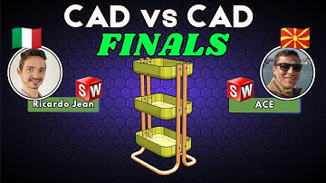 CAD Speedmodeling Tournament! - FINALS Battle 2 - SOLIDWORKS vs SOLIDWORKS