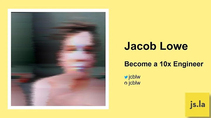 Jacob Lowe: Become a 10x Engineer by Avoiding Burn...