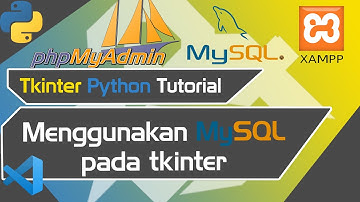 python tkinter tutorial #24 | cara memasukkan data tkinter pada mysql database