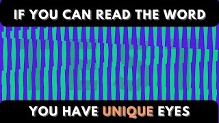 Only 7% of People can Pass this Eye Test Challenge! | Superhuman Eyes | 93% FAIL