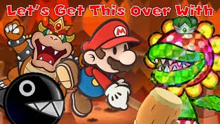 Let's Get This Over With | Playing Paper Mario: Sticker Star Because I Made A Promise (Part 7)
