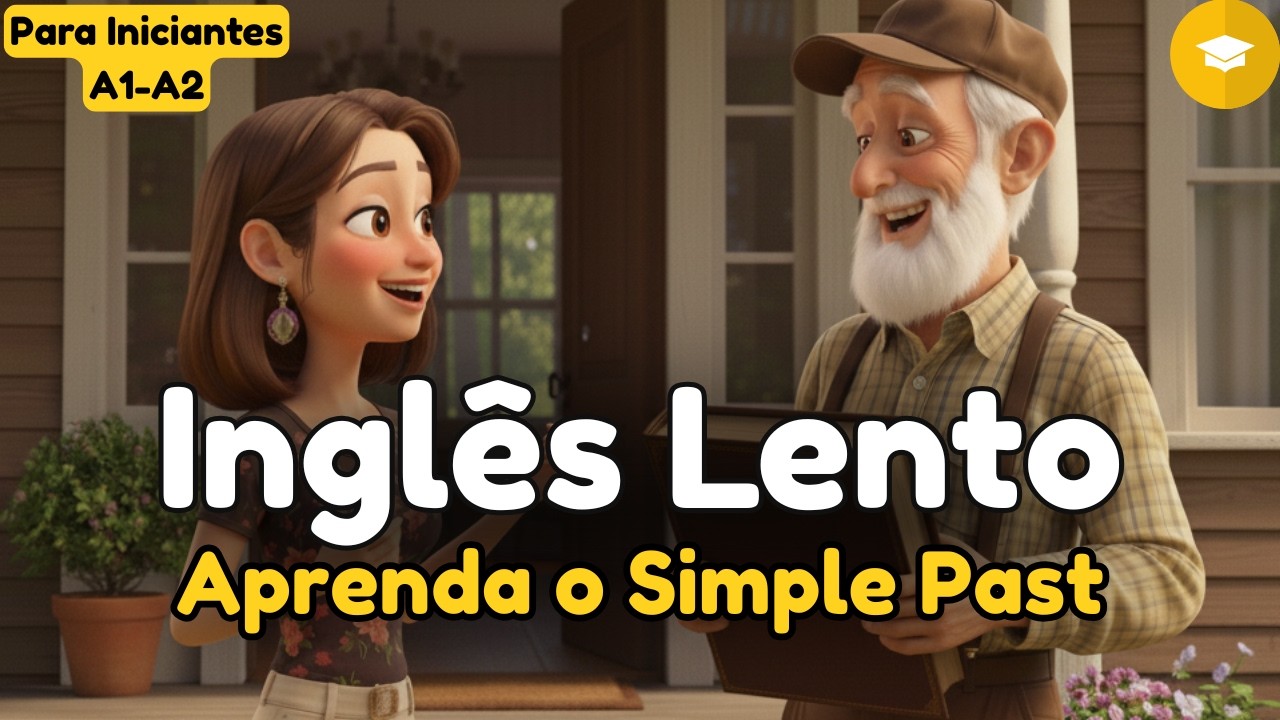 Falando sobre o Passado em Inglês | Simple Past na Prática | Inglês Fácil A1-A2 🕰️