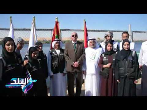 محافظ أسوان ووفد مؤسستى آل مكتوم وسقيا الإمارتية يضعان حجر الأساس لمشروع تحسين مياه الشرب