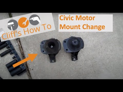 how-to-change-motor-mount-on-2006-2009-civic-ex