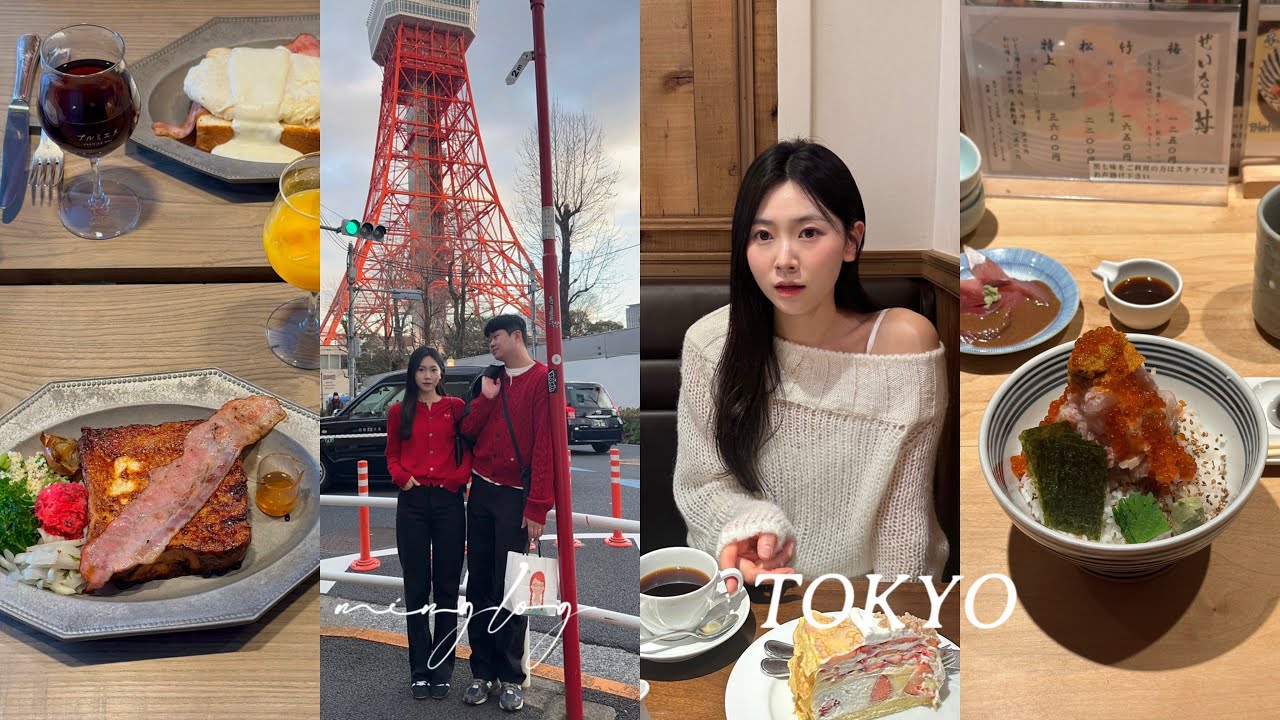 [minglog] 도쿄 3박 4일 여행 (부제: 15주년 기념일 여행) / 365일, 프리미어마이, 나타테크리스타아노, 요요기공원, 도쿄타워, 츠지한, 팡메종, 햄버거신덕, 하브스