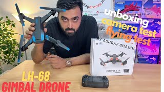 Lh-68 4K HD Gimbal Camera Drone With 6 Axis Gyroscope | Best Camera Drone Under 5000