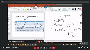 Microelectronics Lecturer Recording 1