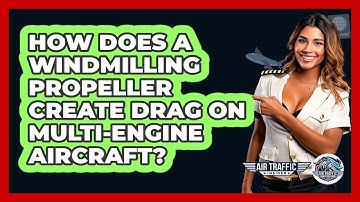How Does A Windmilling Propeller Create Drag On Multi-engine Aircraft? - Air Traffic Insider